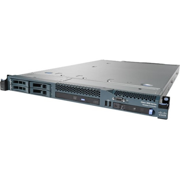 Cisco - 8510 Wireless - LAN Controller - 1 x Network (RJ-45) - 10 Gigabit Ethernet, Ethernet, Fast Ethernet, Gigabit Ethernet - Rack-mountable
