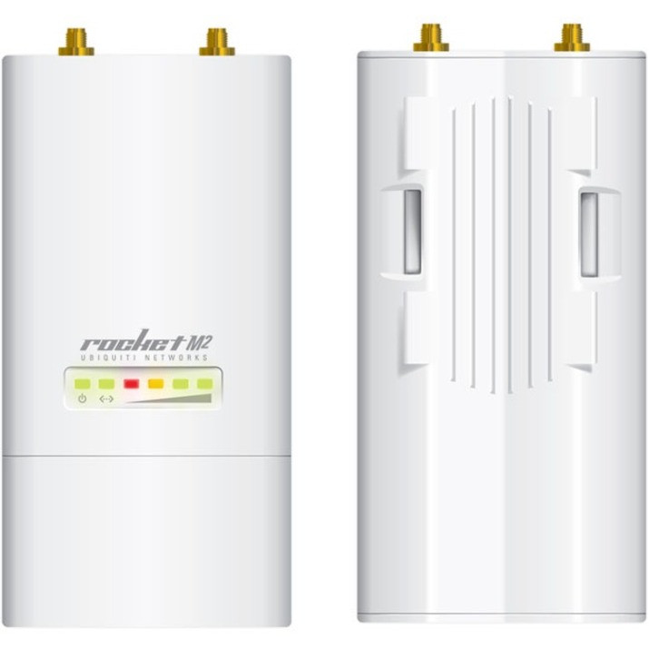 Ubiquiti Rocket M M2 IEEE 802.11n 150 Mbit/s Wireless Bridge - 2.40 GHz - MIMO Technology - 1 x Network (RJ-45) - Ethernet, Fast Ethernet - ROCKETM2