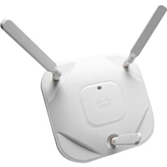 Cisco Aironet 1602E IEEE 802.11n 300 Mbit/s Wireless Access Point - Ethernet, Fast Ethernet, Gigabit Ethernet - Ceiling Mountable - AIR-SAP1602E-S-K9