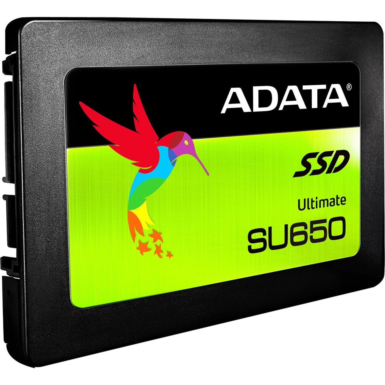 Adata Ultimate SU650 SU650SS 120 GB Solid State Drive - 2.5" Internal - SATA (SATA/600) - Black - ASU650SS-120GT-C