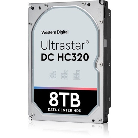 Hgst Ultrastar DC HC320 HUS728T8TAL4204 8 TB Hard Drive - 3.5" Internal - SAS (12Gb/s SAS) - Server Device Supported - 7200rpm - 5 Year Warranty 8000GB 256MB 7200RPM SAS ULTRA - 0B36399