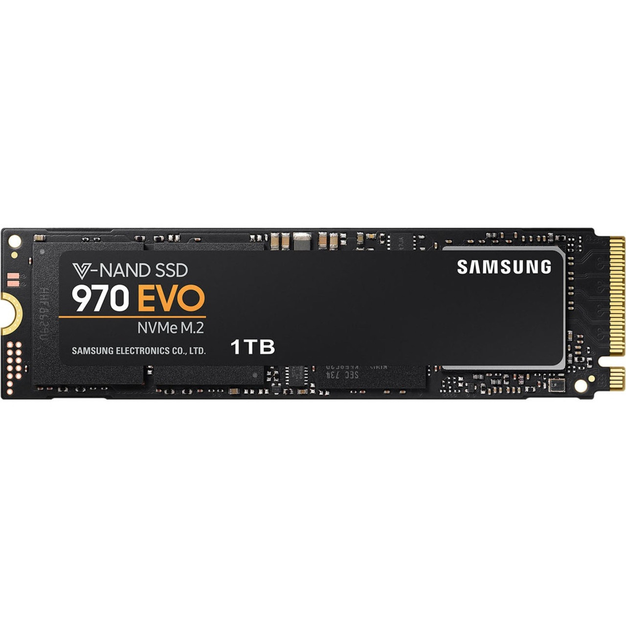 Samsung 970 EVO MZ-V7E1T0BW 1 TB Solid State Drive - M.2 2280 Internal - PCI Express (PCI Express 3.0 x4) - 3400 MB/s Maximum Read Transfer Rate - 256-bit Encryption Standard