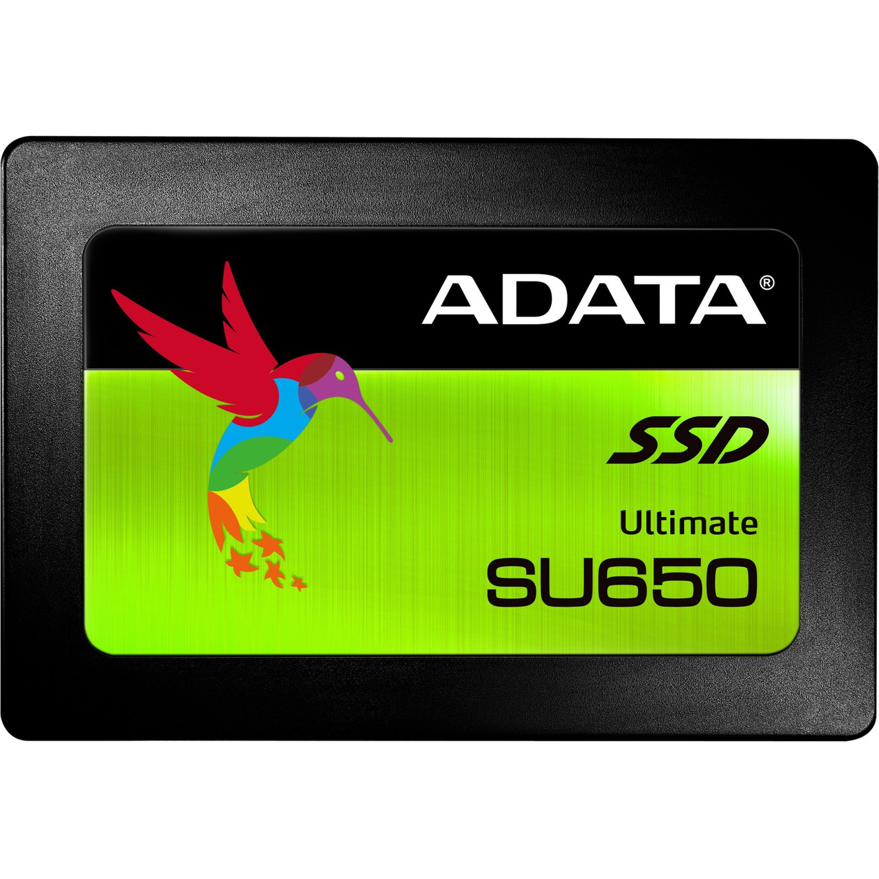 Adata Ultimate SU650 SU650SS 480 GB Solid State Drive - 2.5" Internal - SATA (SATA/600) - Black - 520 MB/s Maximum Read Transfer Rate - ASU650SS-480GT-C