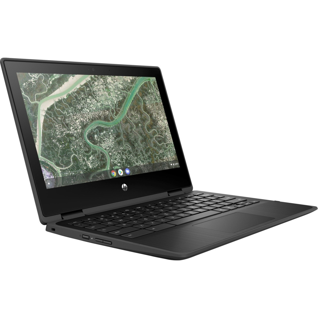 HP Chromebook x360 11MK G3 EE 11.6" Touchscreen Convertible 2 in 1 Chromebook - HD - 1366 x 768 - ARM Cortex A73 Octa-core (8 Core) 2 GHz + Cortex A53 2 GHz - 4 GB Total RAM - 32 GB Flash Memory - Black - 349Y6UT#ABA