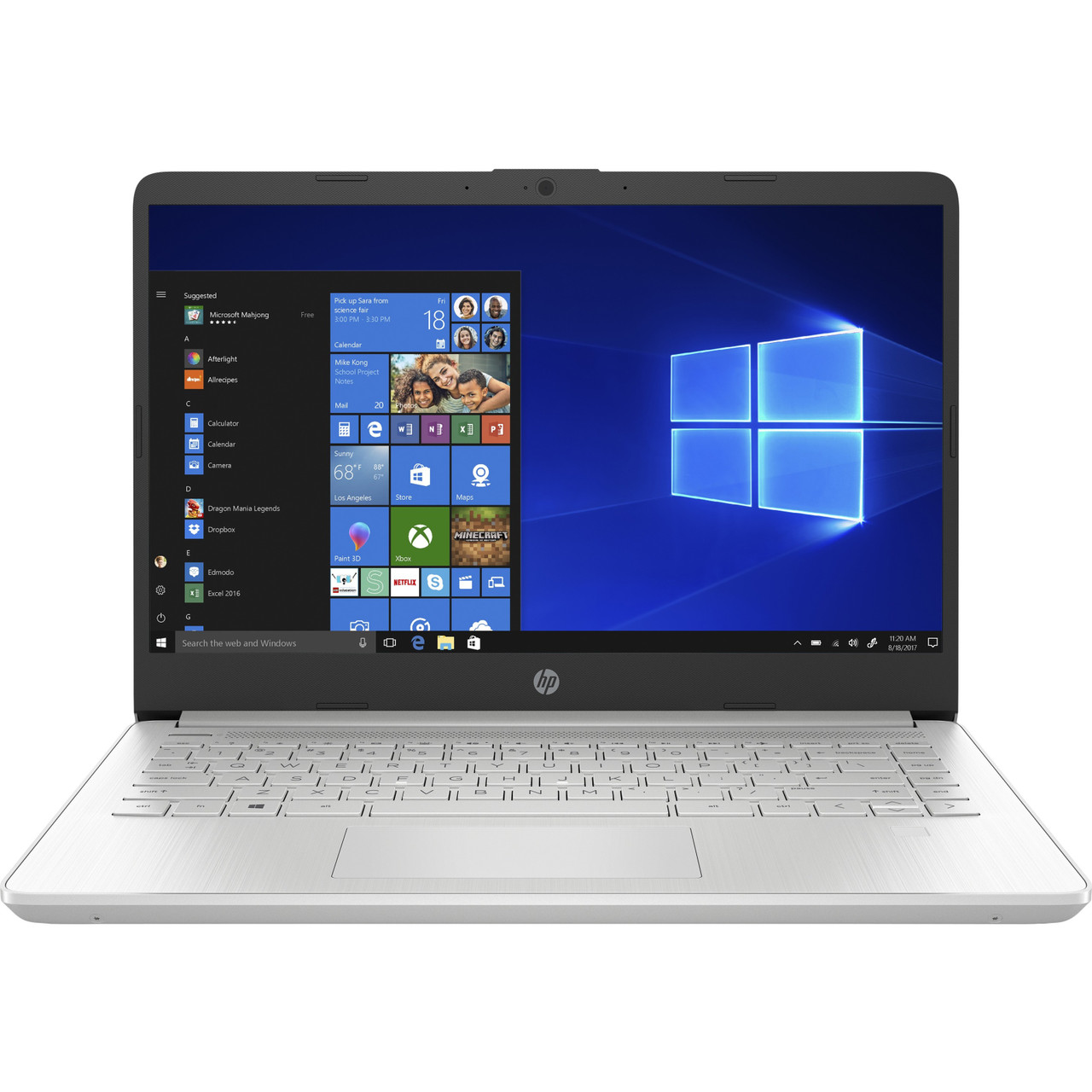 HP 14-d3000 14-dq3010ca 14" Notebook - HD - 1366 x 768 - Intel Celeron N4500 Dual-core (2 Core) - 4 GB Total RAM - 64 GB Flash Memory - 2L7H8UA#ABL