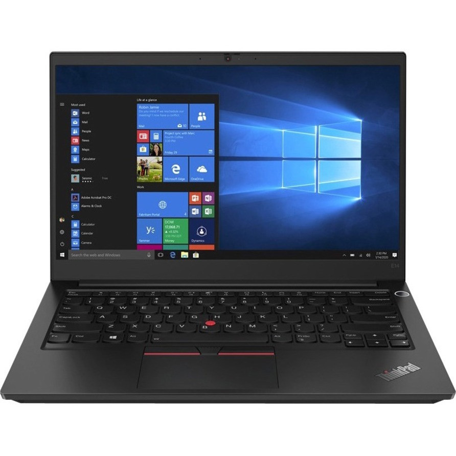 Lenovo ThinkPad E14 Gen 3 20YDS0WW00 14" Notebook - Full HD - 1920 x 1080 - AMD Ryzen 5 5500U Hexa-core (6 Core) 2.10 GHz - 8 GB Total RAM - 256 GB SSD - Black - 20YDS0WW00