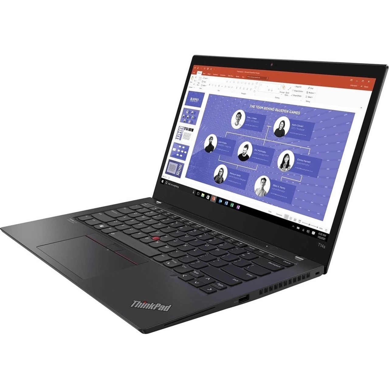 Lenovo ThinkPad T14s Gen 2 20XFS01M00 14" Touchscreen Notebook - Full HD - 1920 x 1080 - AMD Ryzen 7 PRO 5850U Octa-core (8 Core) 1.90 GHz - 16 GB Total RAM - 512 GB SSD - Black - Windows 11 Pro - AMD Radeon Graphics - 20XFS01M00