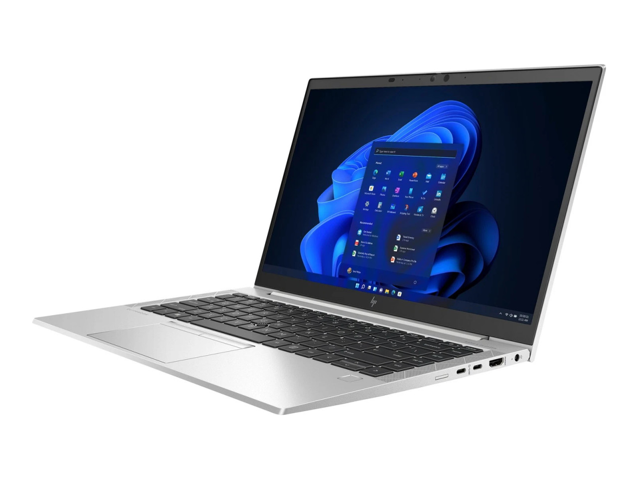 HP EliteBook 845 G8 14" Notebook - Full HD - 1920 x 1080 - AMD Ryzen 5 PRO 5650U Hexa-core (6 Core) 2.30 GHz - 16 GB Total RAM - 512 GB SSD - AMD Chip - Windows 10 Pro - AMD Radeon Graphics - In-plane Switching (IPS) Technology - 4X624UT#ABA