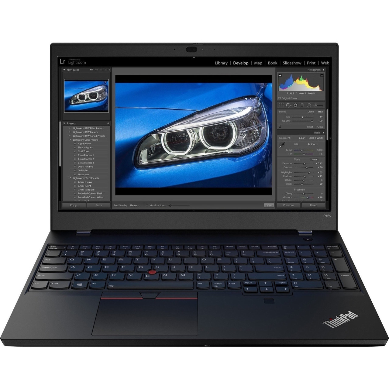 Lenovo ThinkPad P15v Gen 2 21AAS05600 15.6" Touchscreen Mobile Workstation - Full HD - 1920 x 1080 - Intel Core i7 11th Gen i7-11850H Octa-core (8 Core) 2.50 GHz - 32 GB Total RAM - 1 TB SSD - Glossy Black - Windows 10 Pro - 21AAS05600