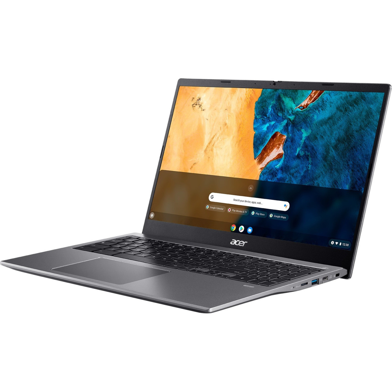 Acer Chromebook 515 CB515-1W CB515-1W-393L 15.6" Chromebook - Full HD - 1920 x 1080 - Intel Core i3 11th Gen i3-1115G4 Dual-core (2 Core) 3 GHz - 8 GB Total RAM - 128 GB SSD - Chrome OS - Intel UHD Graphics - NX.AYGAA.001