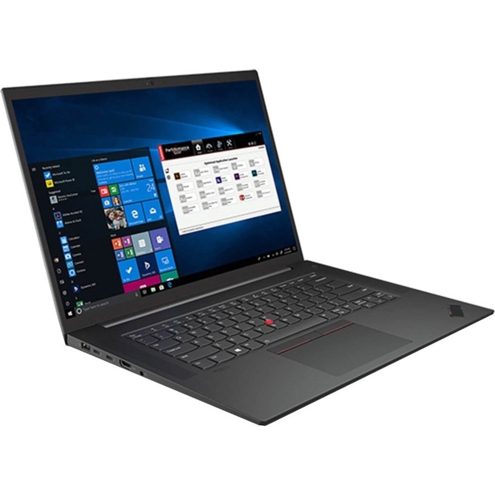 Lenovo ThinkPad P1 Gen 4 20Y4S2NK00 16" Mobile Workstation - WQUXGA - 3840 x 2400 - Intel Core i7 11th Gen i7-11800H Octa-core (8 Core) 2.30 GHz - 32 GB Total RAM - 1 TB SSD - Black - Intel WM590 Chip - Windows 10 Pro - NVIDIA RTX A2000 with 4 GB