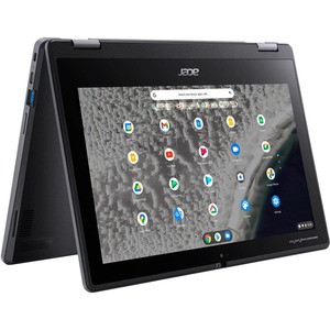 Acer Chromebook Spin 511 R753TN-C9QE 11.6" Touchscreen Convertible 2 in 1 Chromebook - HD - 1366 x 768 - Intel Celeron N4500 Dual-core (2 Core) 1.10 GHz - 4 GB Total RAM - 32 GB Flash Memory - NX.AZGAA.001