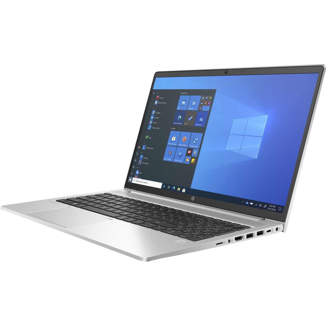 HP ProBook 450 G8 15.6" Notebook - Full HD - 1920 x 1080 - Intel Core i7 11th Gen i7-1165G7 Quad-core (4 Core) - 16 GB Total RAM - 512 GB SSD - Pike Silver Aluminum - 52T36UT#ABA
