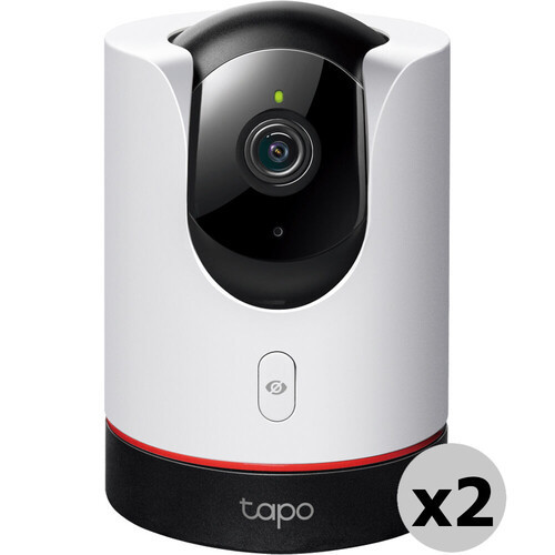 TP-Link Tapo C225 V2 4MP Pan & Tilt Indoor Wi-Fi Security Camera with Night Vision - TAPO C225 V2