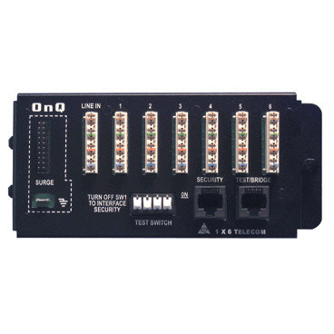 Legrand 1x6 Basic Telecom Module - 126706201V1