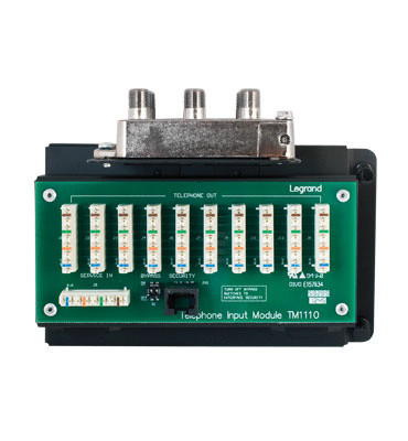 Legrand 10x8 Combo Module 110 IDC Punch Down with RJ31X - CO1110