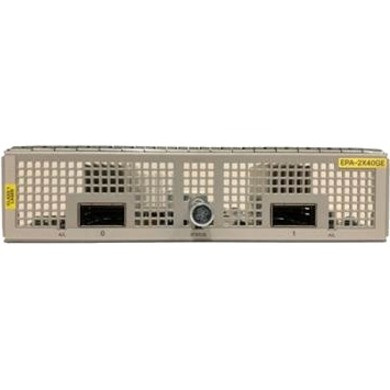 Cisco ASR 1000 2x40GE Ethernet Port Adapter (Native QSFP) - For Data Networking, Optical NetworkOptical Fiber40 Gigabit Ethernet - 40GBase-X - 2 x Expansion Slots - QSFP - EPA-2X40GE