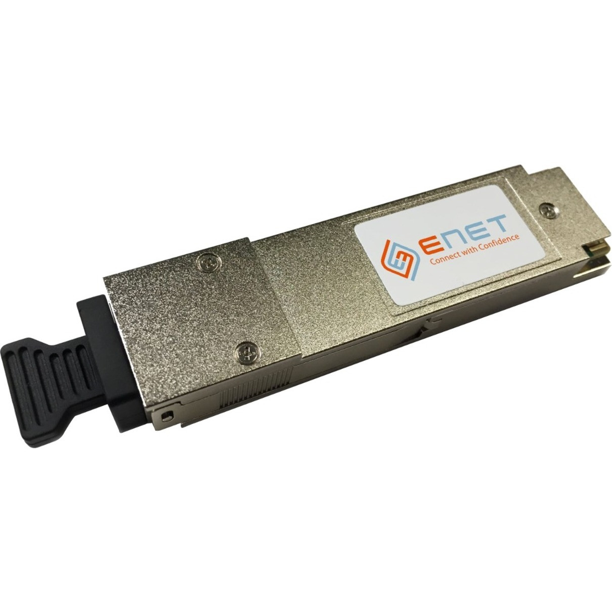 Enet F5 Compatible F5-UPG-QSFP+ TAA Compliant Functionally Identical 40GBASE-SR4 QSFP+ 850nm 100m MPO/MTP Connector - Programmed, Tested, and Supported in the USA, Lifetime Warranty - F5-UPG-QSFP+-ENC