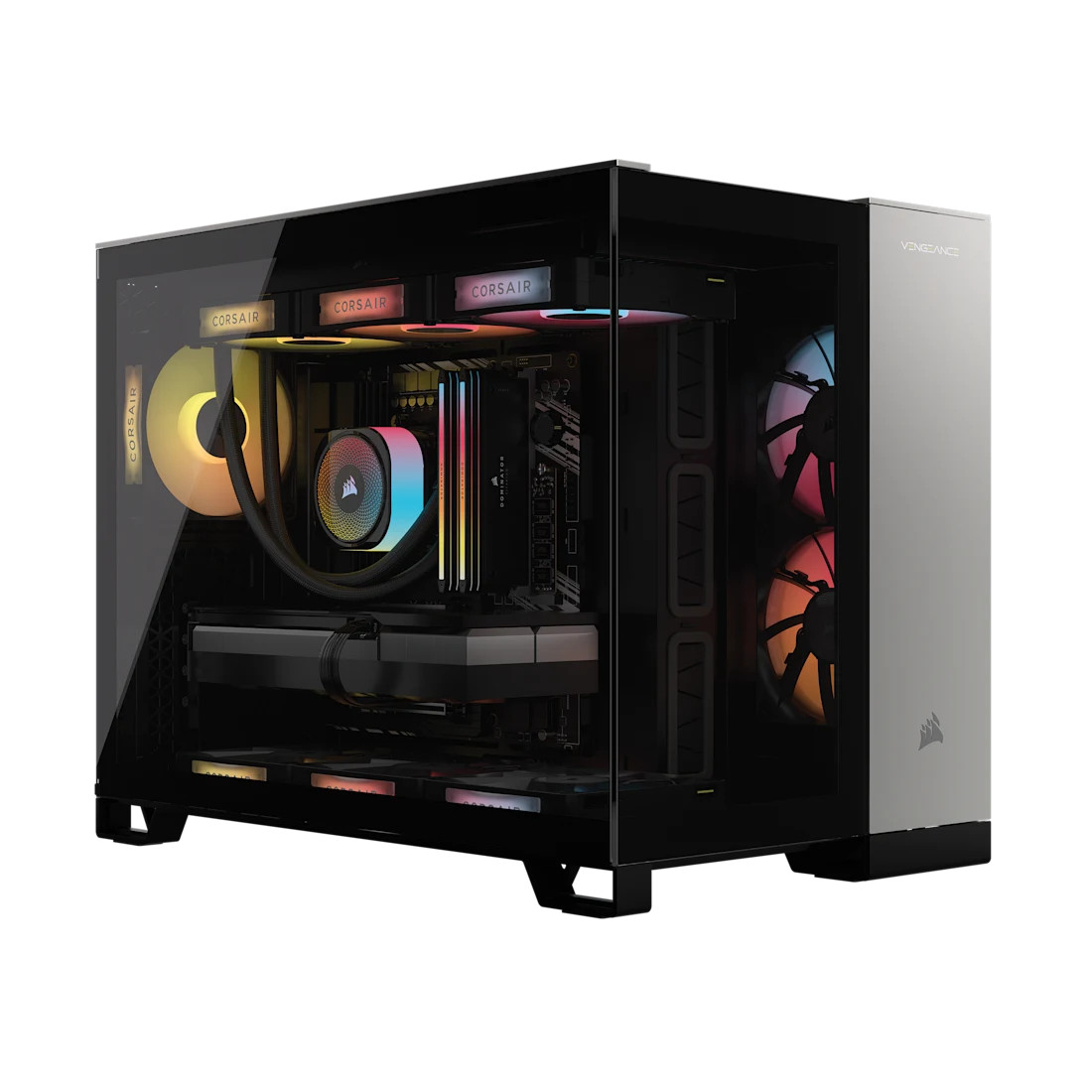 Corsair VENGEANCE a5100 Gaming PC: AMD Ryzen 7 9900X3D, GeForce RTX 5090, 64GB DDR5, 4TB (2TB/2TB) M.2 SSD, Win11 Pro - CS-9030023-NA