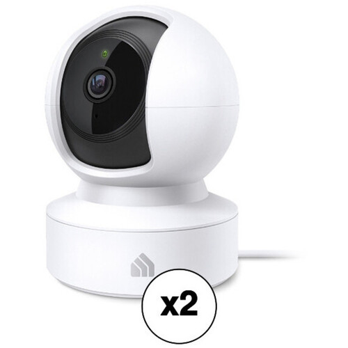 TP-Link Kasa Spot 4MP Pan & Tilt Indoor Wi-Fi Security Camera with Night Vision - KC410S2K