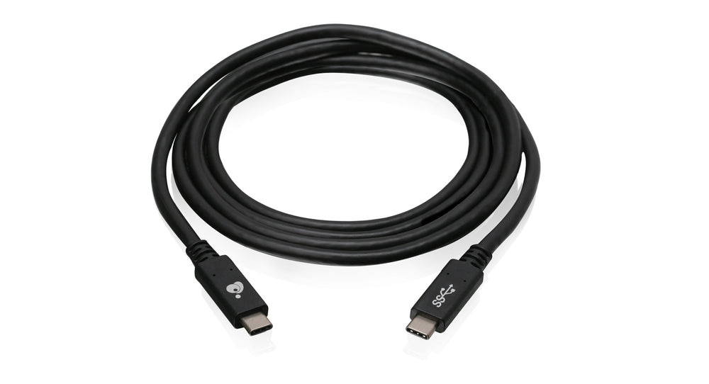 IOGEAR USB Type-C to USB Type-C Cable – 6 ft – Supports Data Transfer up to 5 Gbps - G2LU3CCM12E