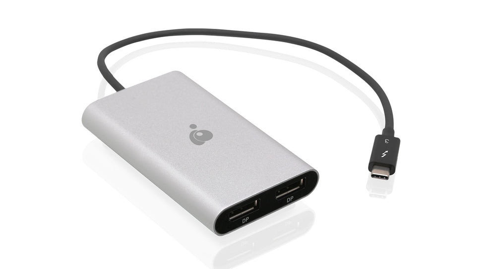 IOGEAR Thunderbolt 3 to Dual DisplayPort Adapter - GTC3DDP