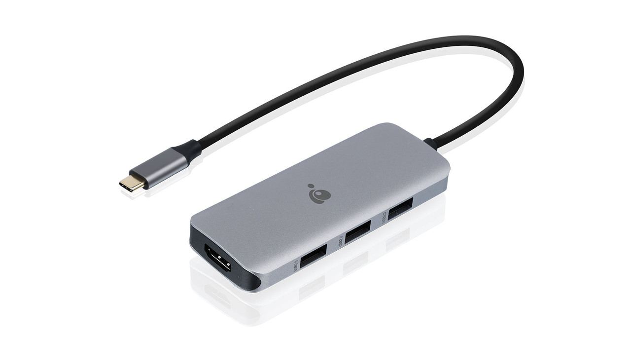 IOGEAR USB-C Nano Dock Pro – 8K Single Display, Dual 4K Support, 2 HDMI, 3 USB-A, 13-Inch Cable, 100W PD Passthrough – Compact Design – Thunderbolt 3 & 4 Compatible – Windows 10/11, macOS – GUD3C8K2P