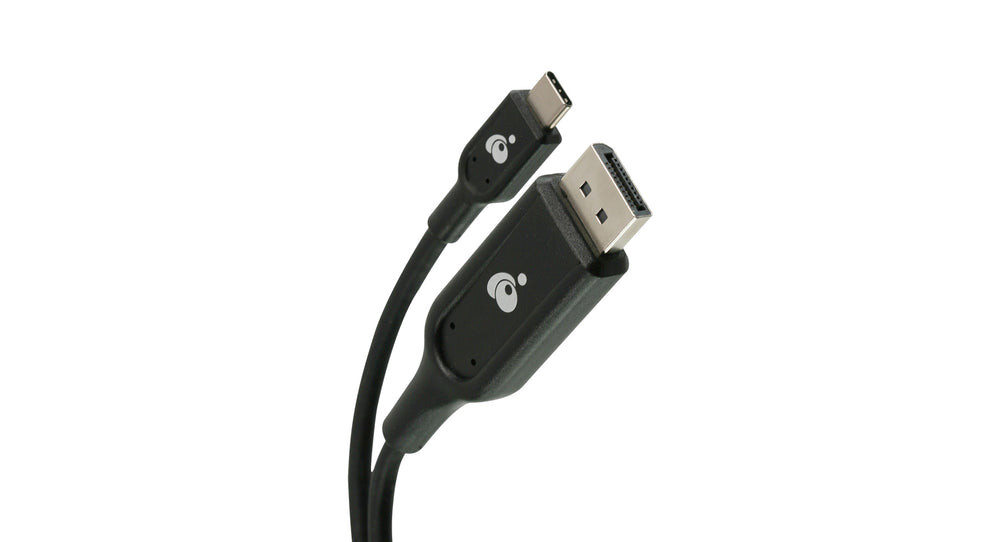 IOGEAR USB-C to DisplayPort 4K Cable – 6.6 ft (2 m) – Connects USB-C Laptop or Tablet to DisplayPort Display or Projector – G2LU3CDP12