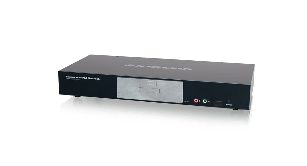IOGEAR 2-Port Dual-Link DVI Secure KVM Switch – NIAP and EAL2+ Certified – TAA Compliant – GCS1212TAA