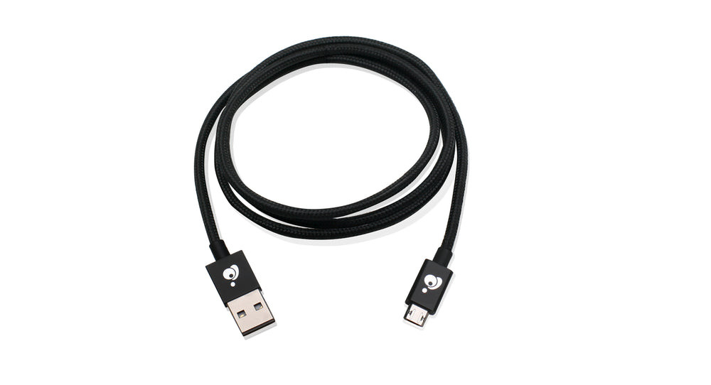 IOGEAR Charge Sync Flip Pro, Reversible USB to Reversible Micro USB Cable (3.3ft/1m) - GAMU01