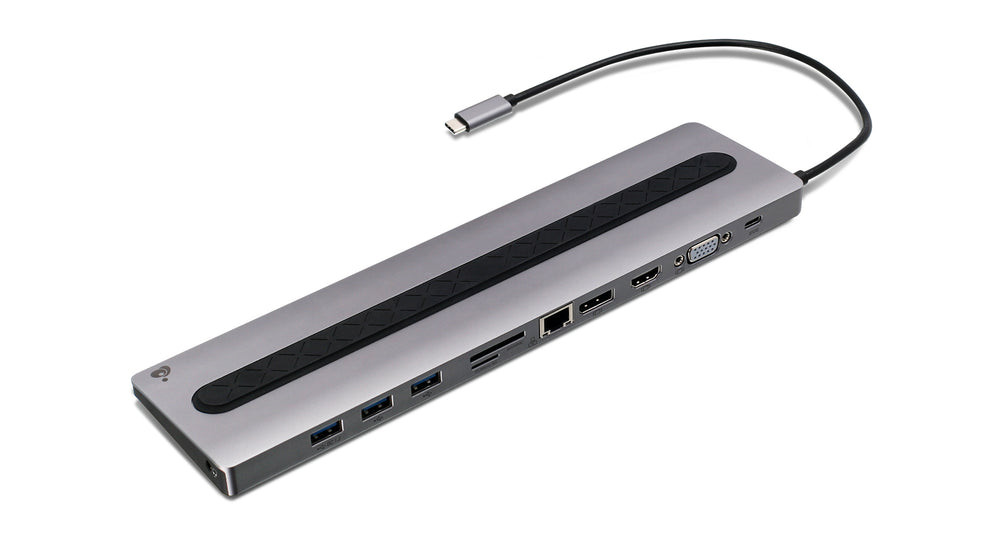 IOGEAR Dock Pro 100 USB-C 4K Ultra-Slim Station - GUD3C02B