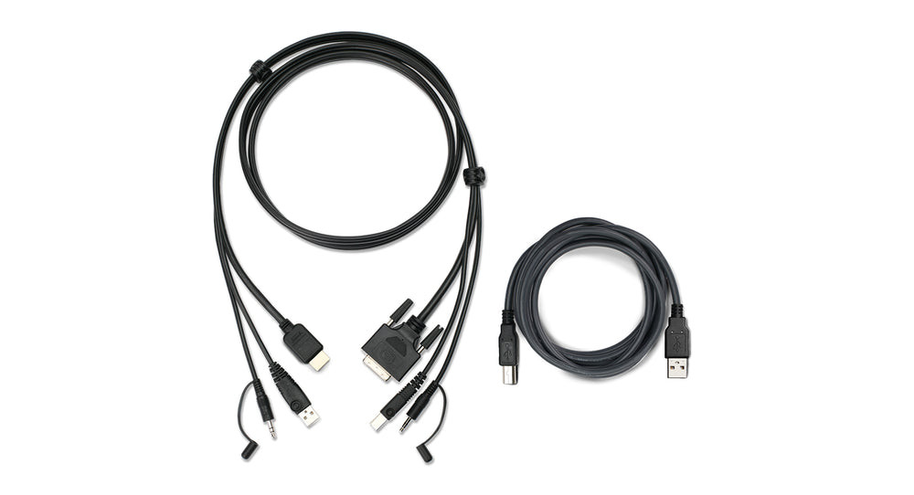 IOGEAR 6 ft. HDMI to DVI, USB KVM Cable Kit with Audio (TAA) - G2L7H02UTAA3