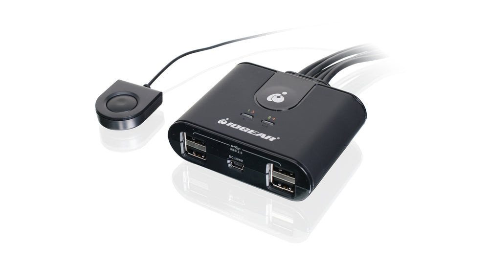 IOGEAR 4x4 USB 2.0 Peripheral Sharing Switch - GUS404