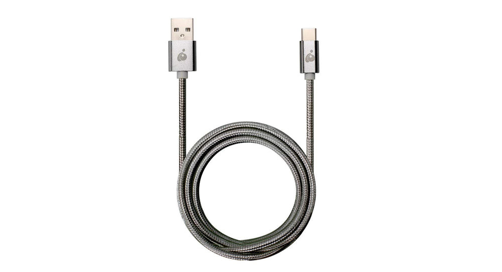 IOGEAR Charge & Sync Pro - USB-C to USB-A Cable 6ft (2m) - G2LU3CAM02-GY