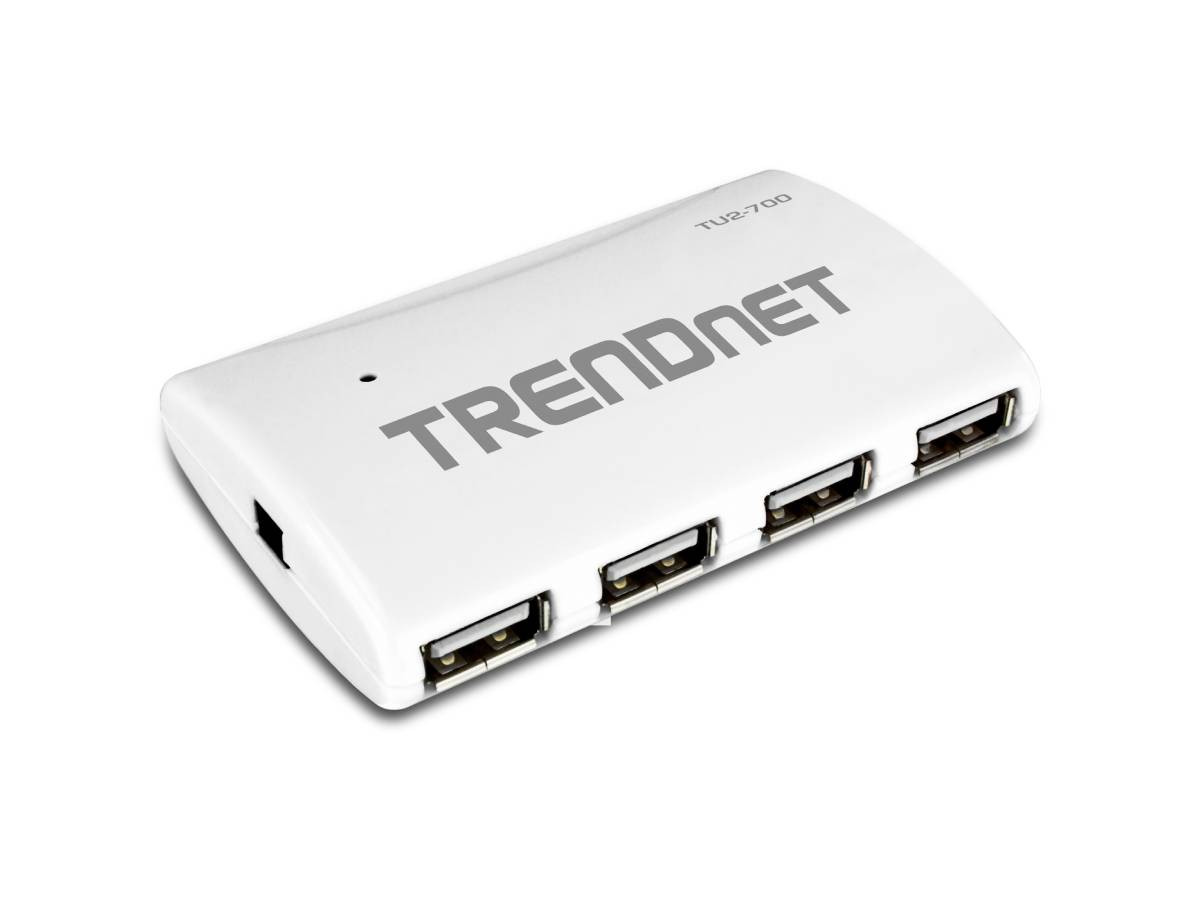 Trendnet Hub - Power Adapter - 100 240 V, 50/60 Hz, 0.5 A - Usb Type A To Mini-b, 1 X Usb Port (mini-b) - TU2-700-B