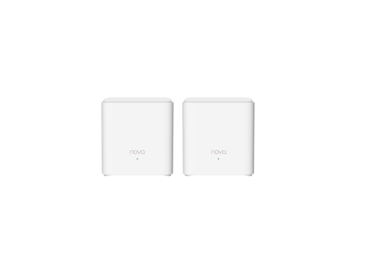 Tenda Ex3 2-Pack Ax1500 Whole Home Mesh Wi-Fi 6 System - Ieee 802.3, Ieee 802.3U, Ieee 802.3Ab - 2 X 3Dbi Internal Antenna - 2.4Ghz:300Mbps - 5Ghz:1201Mbps - Sys X 1 Led Indicator - EX3-2