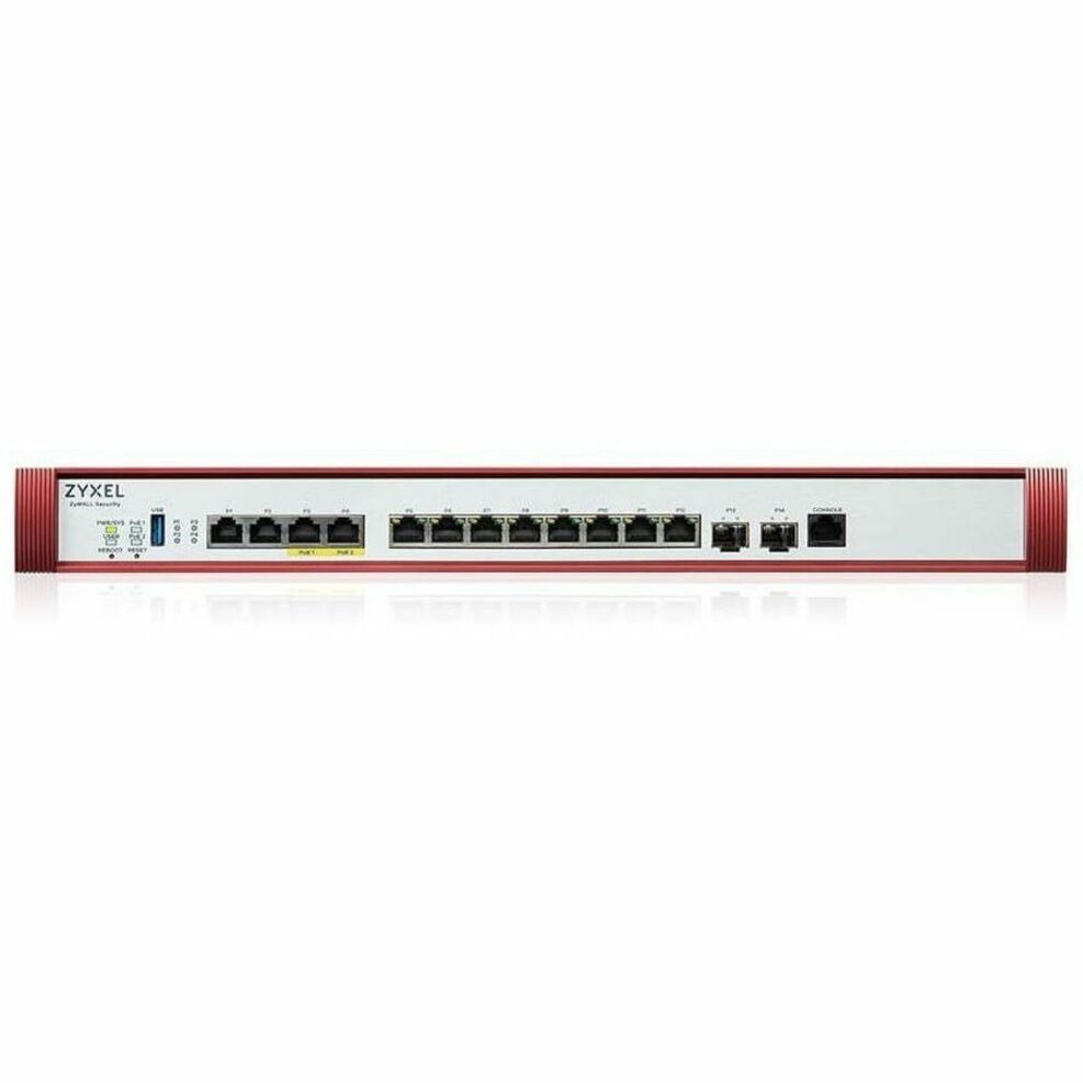 ZYXEL ZyWALL USG FLEX 700H Network Security/Firewall Appliance - USGFLEX700H+2YG