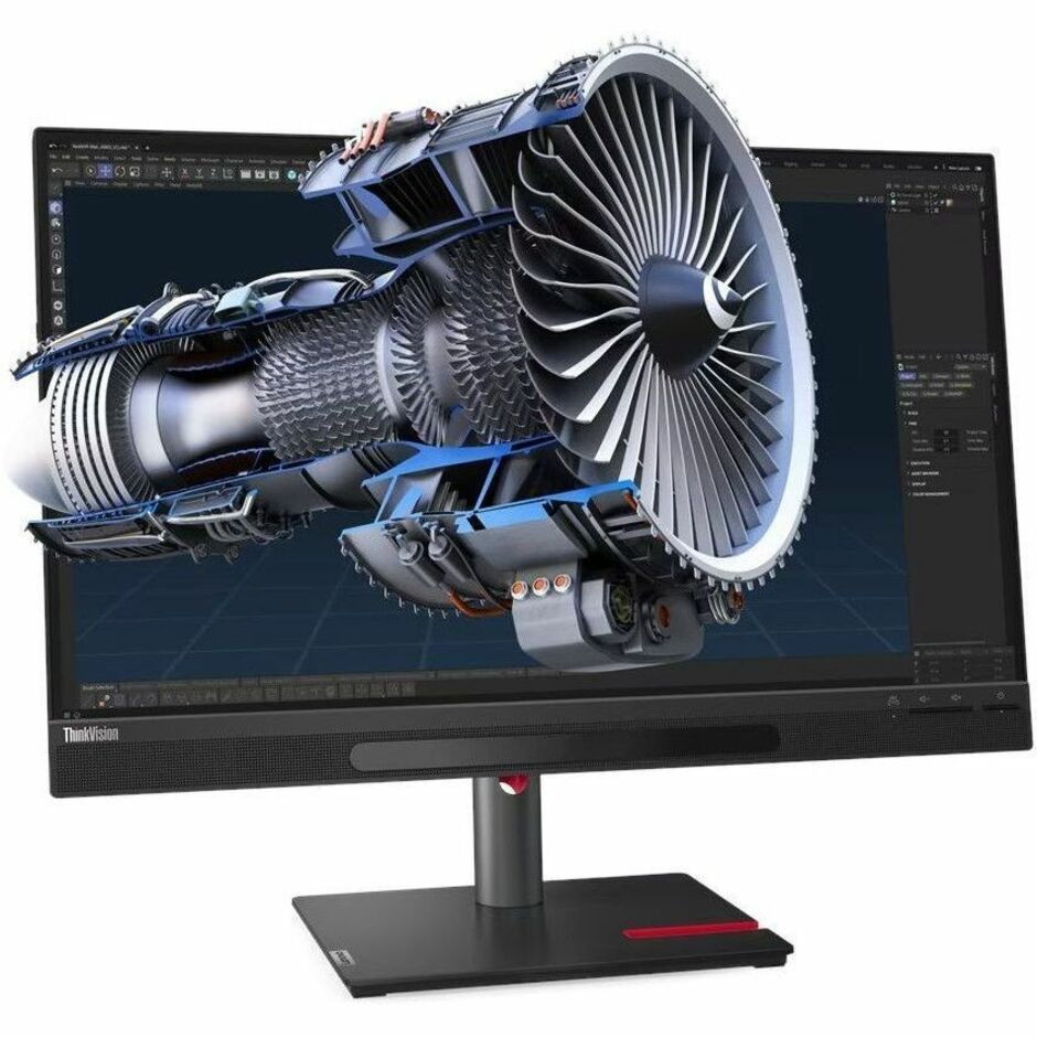 Lenovo ThinkVision 27 3D 27" Class 4K UHD LED Monitor - 16:9 - Raven Black - 63F1UAR3US