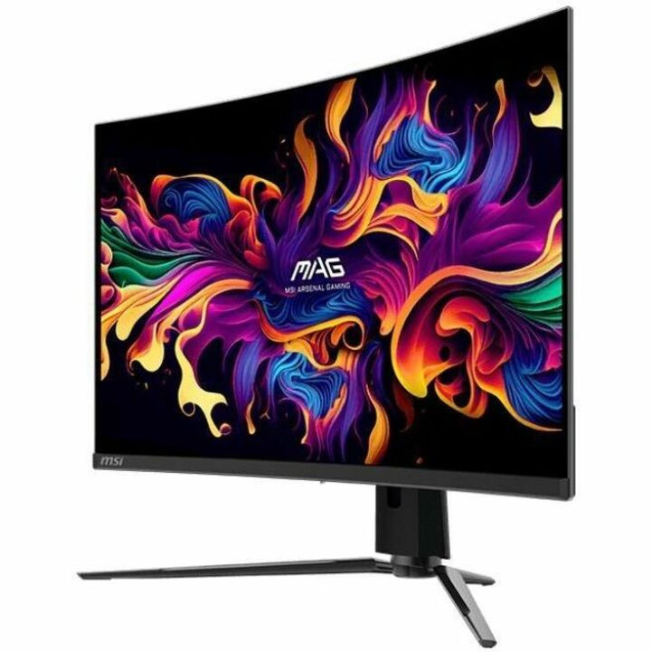 MSI MAG 321CUP QD-OLED 32" Class 4K UHD Curved Screen Rugged Gaming OLED Monitor - 16:9 - Black - MAG321CUPQDOLED