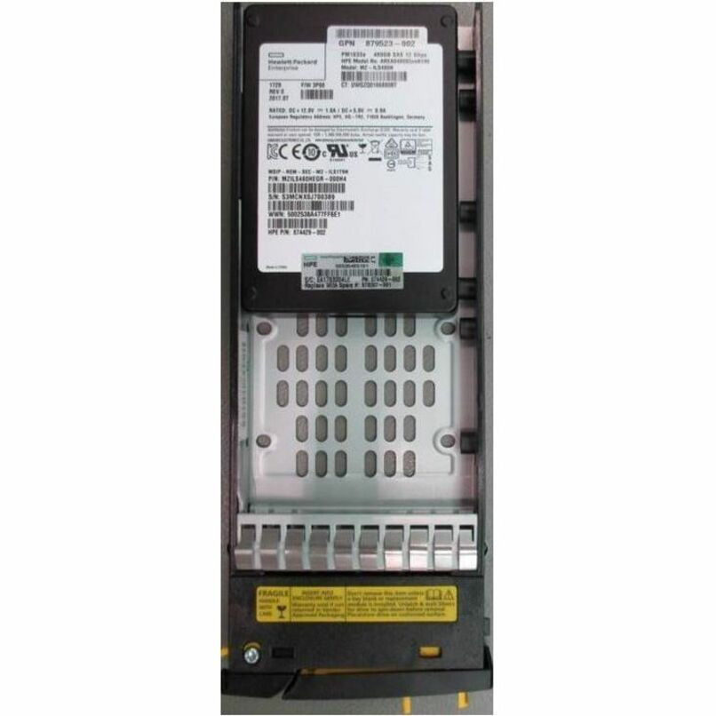 HPE 480 GB Solid State Drive - 2.5" Internal - SAS - 879387-001
