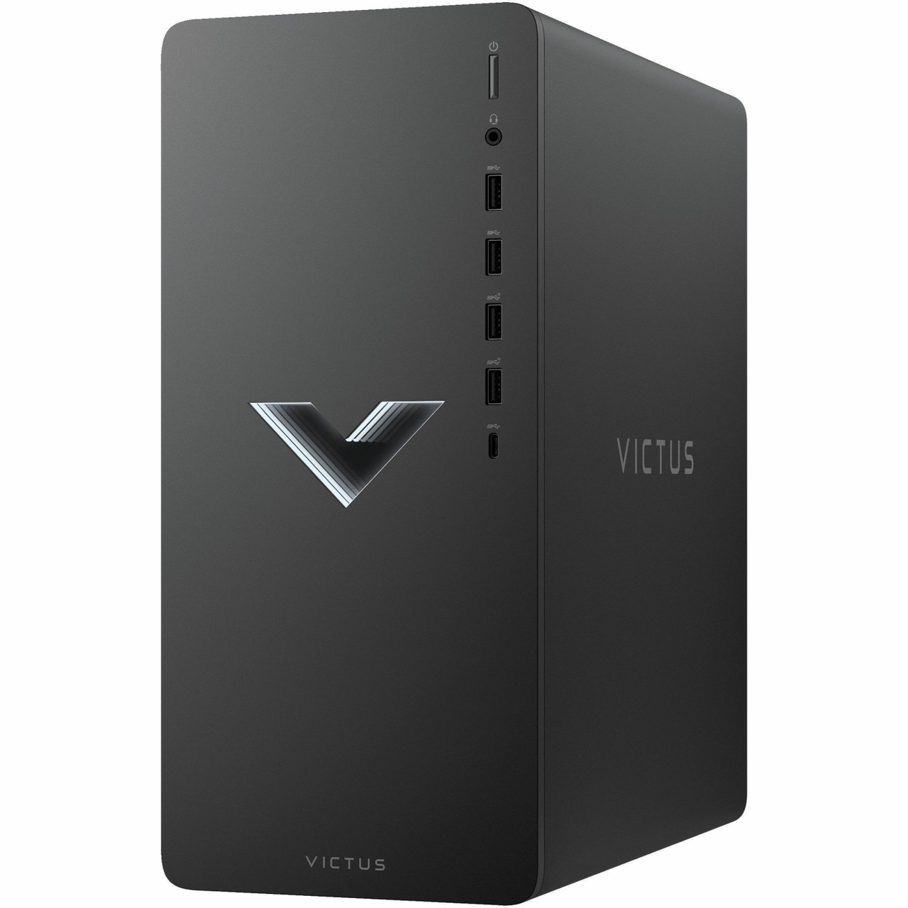 VICTUS TG02-0000a TG02-0049 Gaming Desktop Computer - AMD Ryzen 5 5600G - 16 GB - 512 GB SSD - Tower - Mica Silver Metal - 575R1AA#ABL