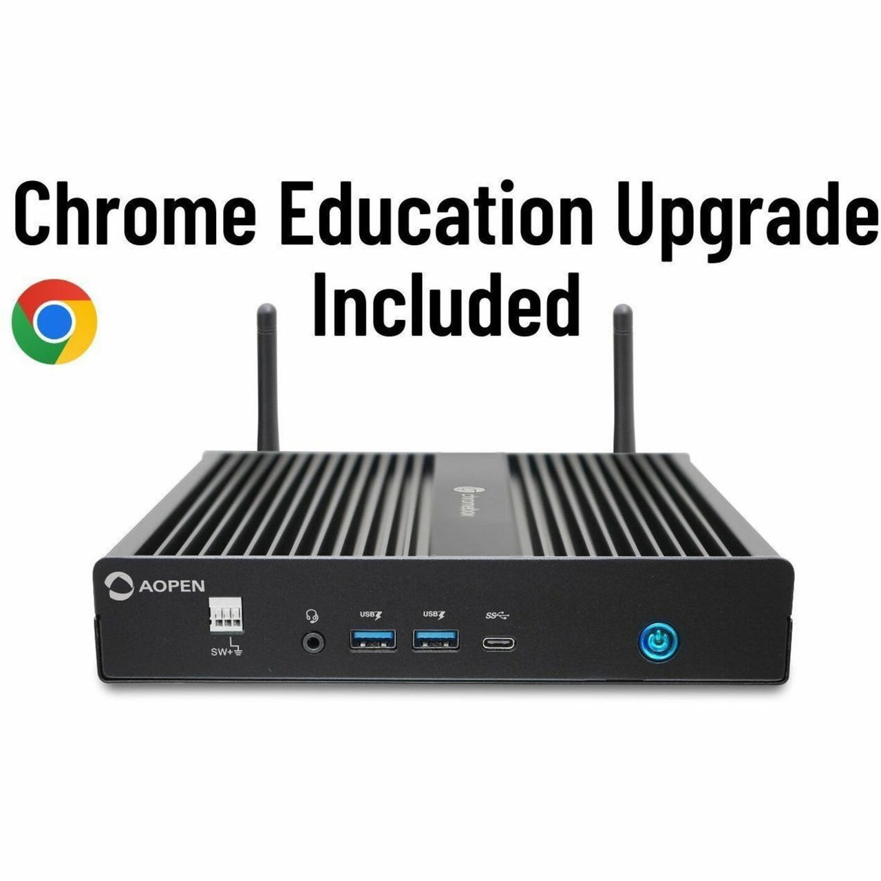 AOPEN Chromebox Commercial 3 Chrome Enterprise Upgrade - Intel Core i3 - 8 GB RAM - 128 GB SSD - 91.CX200.GA40