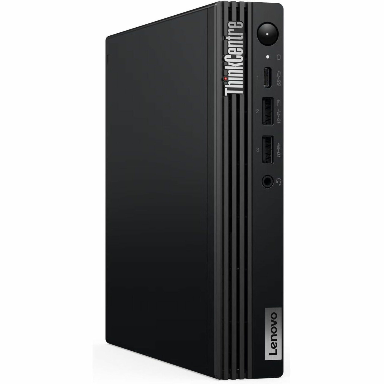 Lenovo ThinkCentre M70q Gen 5 12TES4SP00 Desktop Computer - Intel Core i5 14th Gen i5-14400T - 8 GB - 512 GB SSD - Tiny - Raven Black - 12TES4SP00