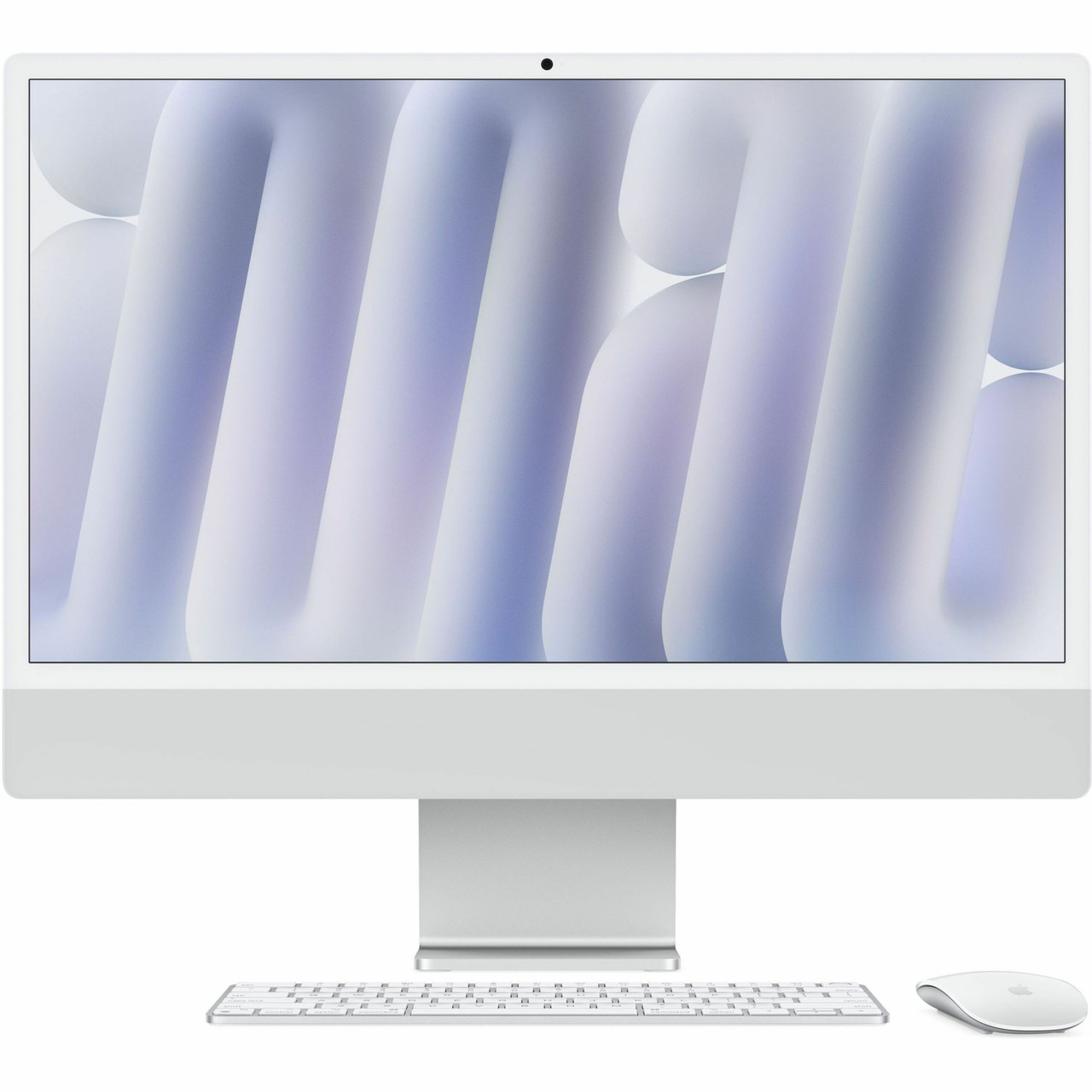 Apple iMac MWUU3LZ/A All-in-One Computer - Apple M4 - 16 GB - 256 GB SSD - 24" 4.5K - Desktop - Silver - MWUU3LZ/A