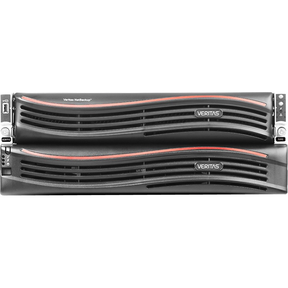 Veritas NetBackup 5240 SAN Storage System - 2 x Intel Xeon E5-2630 v3 Octa-core (8 Core) 2.40 GHz - 27TB Installed HDD Capacity - 64 GB RAM - 12Gb/s SAS Controller - 17936-M4219