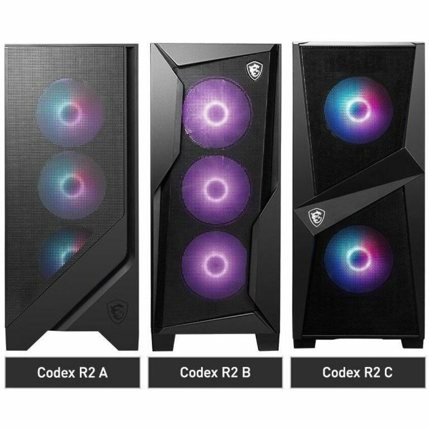 MSI Codex R2 Gaming PC Intel i7-14700F Nvidia RTX 4060 32GB 2TB SSD W11 H - CODR2D14NUC7416