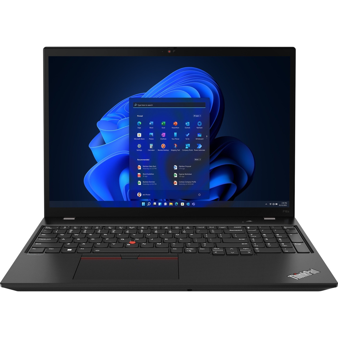 Lenovo ThinkPad P16s Gen 2 21K90039US 16" Touchscreen Mobile Workstation - WUXGA - AMD Ryzen 7 PRO 7840U - 16 GB - 512 GB SSD - English Keyboard - Villi Black - 21K90039US