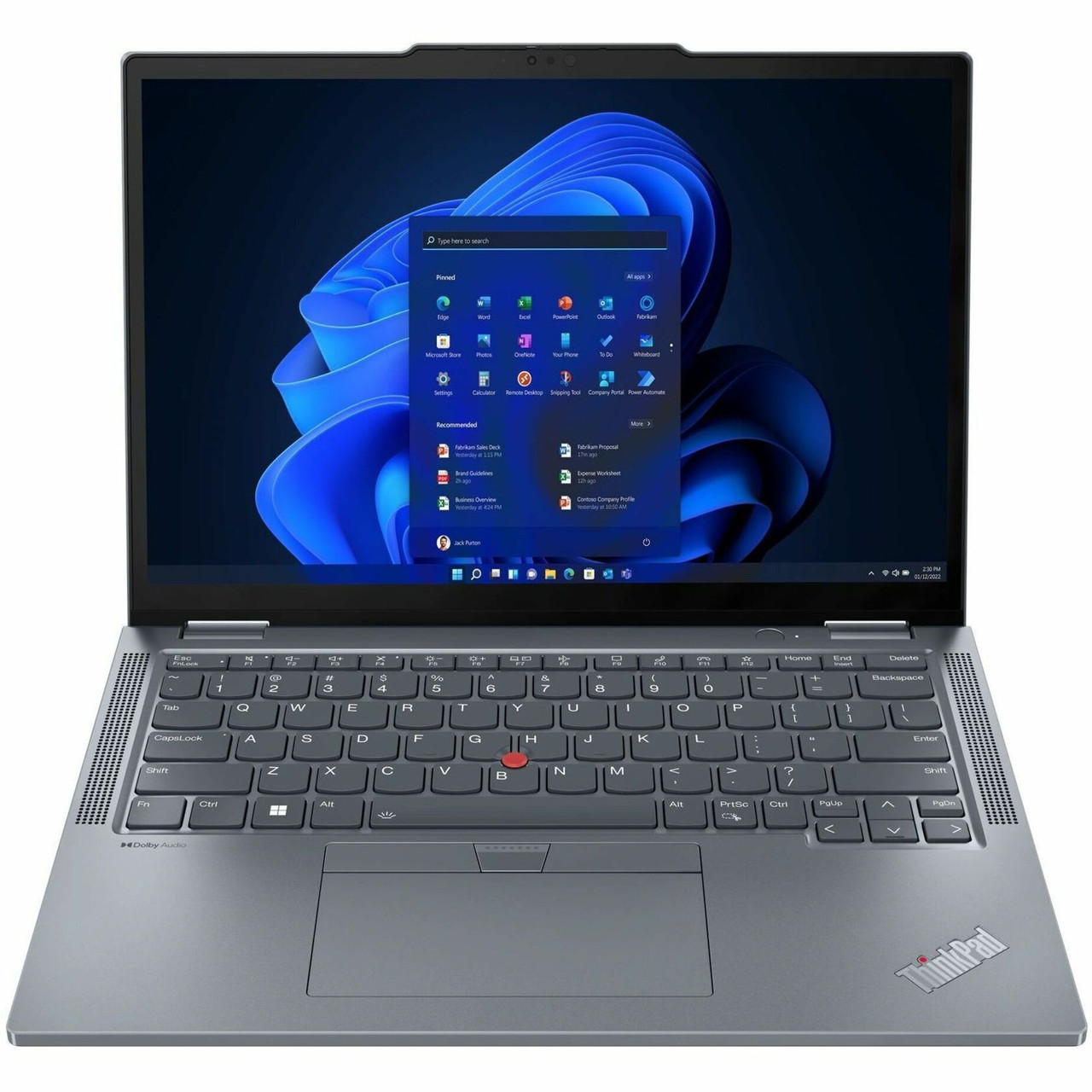 Lenovo ThinkPad X13 Yoga Gen 4 21F3S5MN00 13.3" Convertible 2 in 1 Notebook - WUXGA - Intel Core i7 13th Gen i7-1365U - vPro Technology - 16 GB - 512 GB SSD - English (US) Keyboard - Gray - 21F3S5MN00