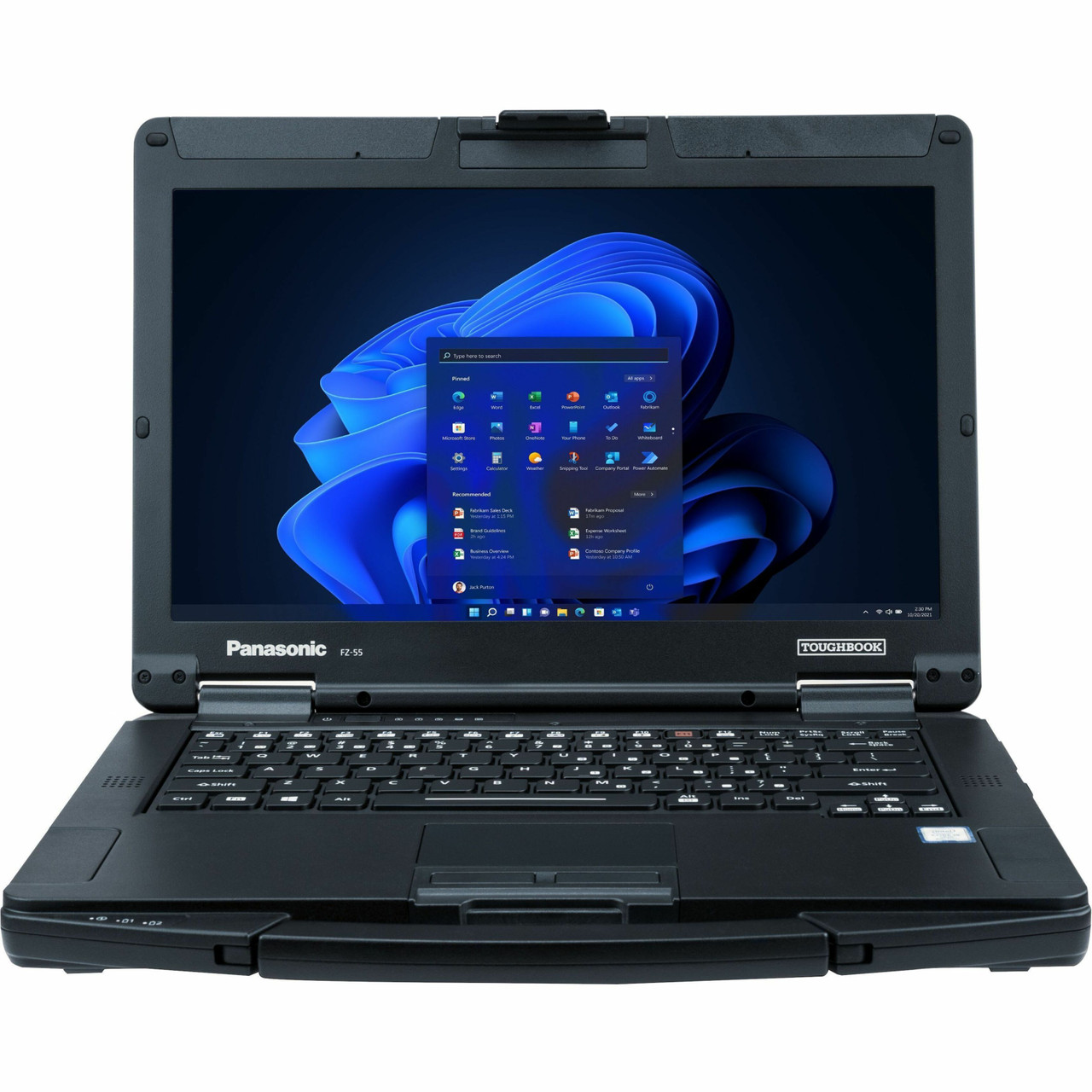 Panasonic Toughbook FZ-55 FZ-55JZ-1QBM 14" Touchscreen Semi-rugged Notebook - Full HD - Intel Core i5 13th Gen i5-1345U - 16 GB - 512 GB SSD - FZ-55JZ-1QBM