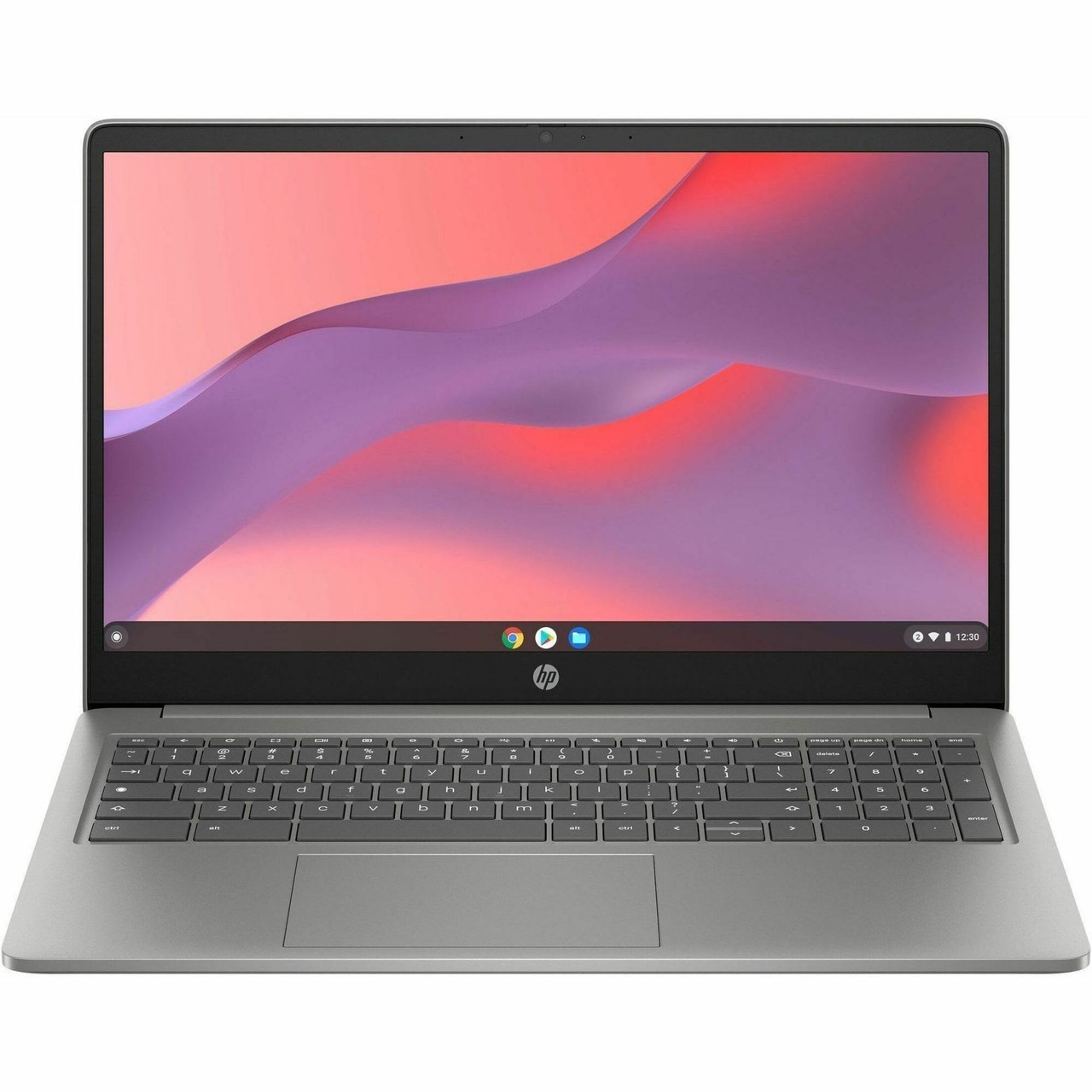 HP Chromebook 15a-nb0000 15a-nb0023dx 15.6" Chromebook - Full HD - Intel N-Series i3-N305 - 8 GB - 128 GB Flash Memory - Mineral Silver - 7J298UA#ABA
